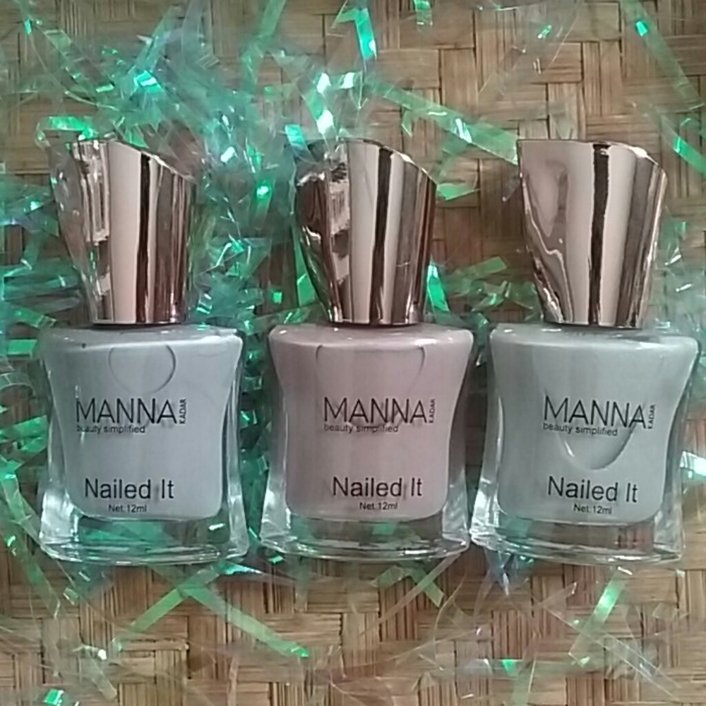 Trio of Manna Kadar Lacquers